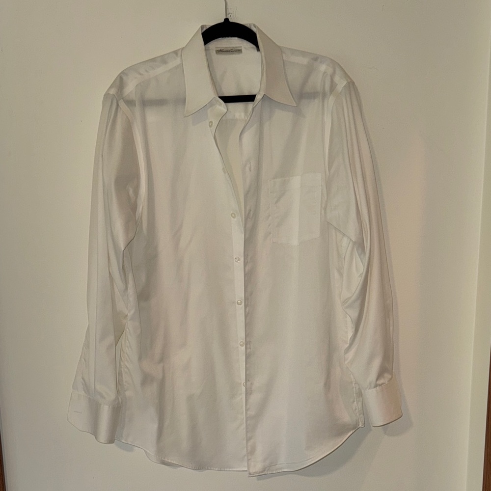 Kenneth Cole White Dress Shirt for Men
